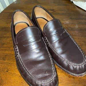 Coach Brown Leather Loafers